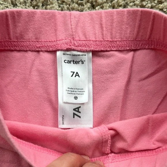 3 - Girls size 7 Floral & Pink Leggings - Children’s Place/Jumping Beans/Carters - Picture 5 of 7